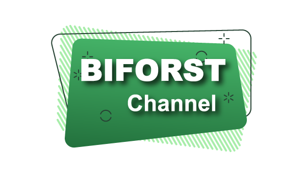 Logo biforst channel